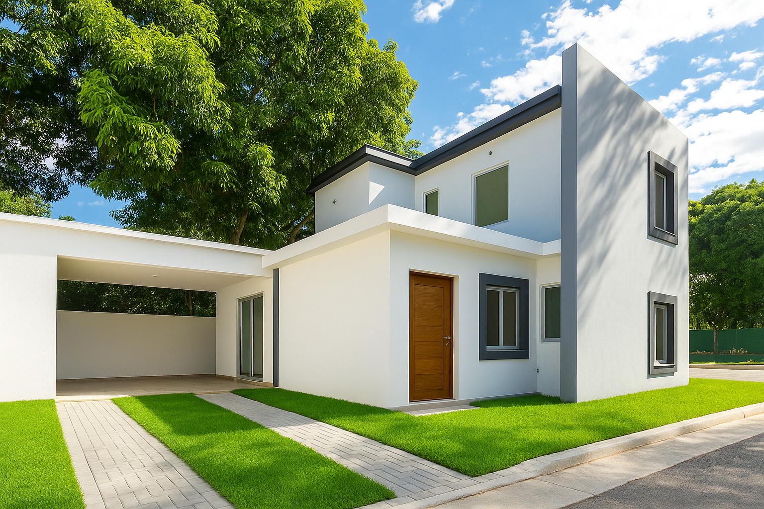 Fachada del Premium Duplex